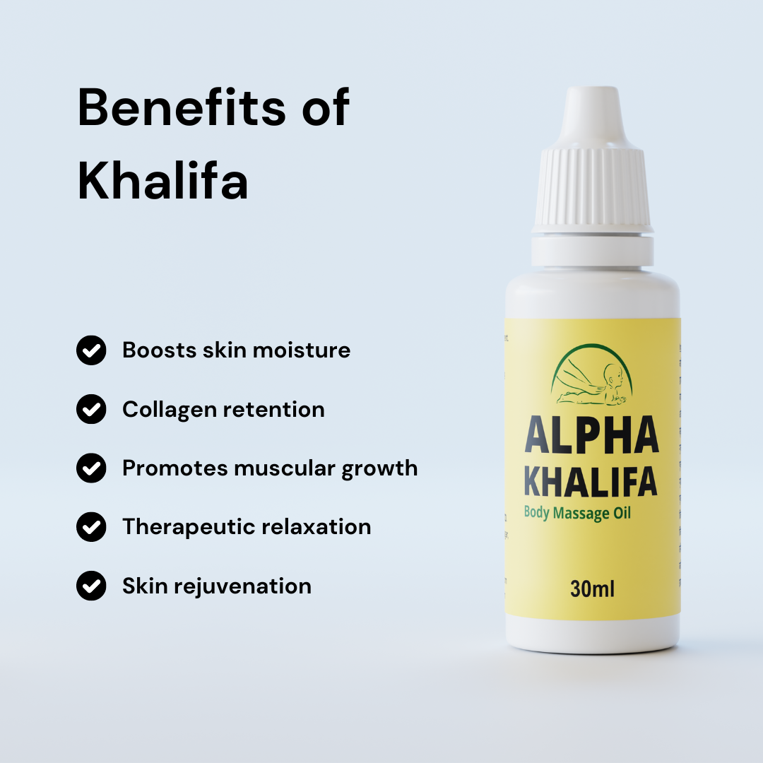 Benefits of Alpha khalifa ayurvedic massage oil for body pain