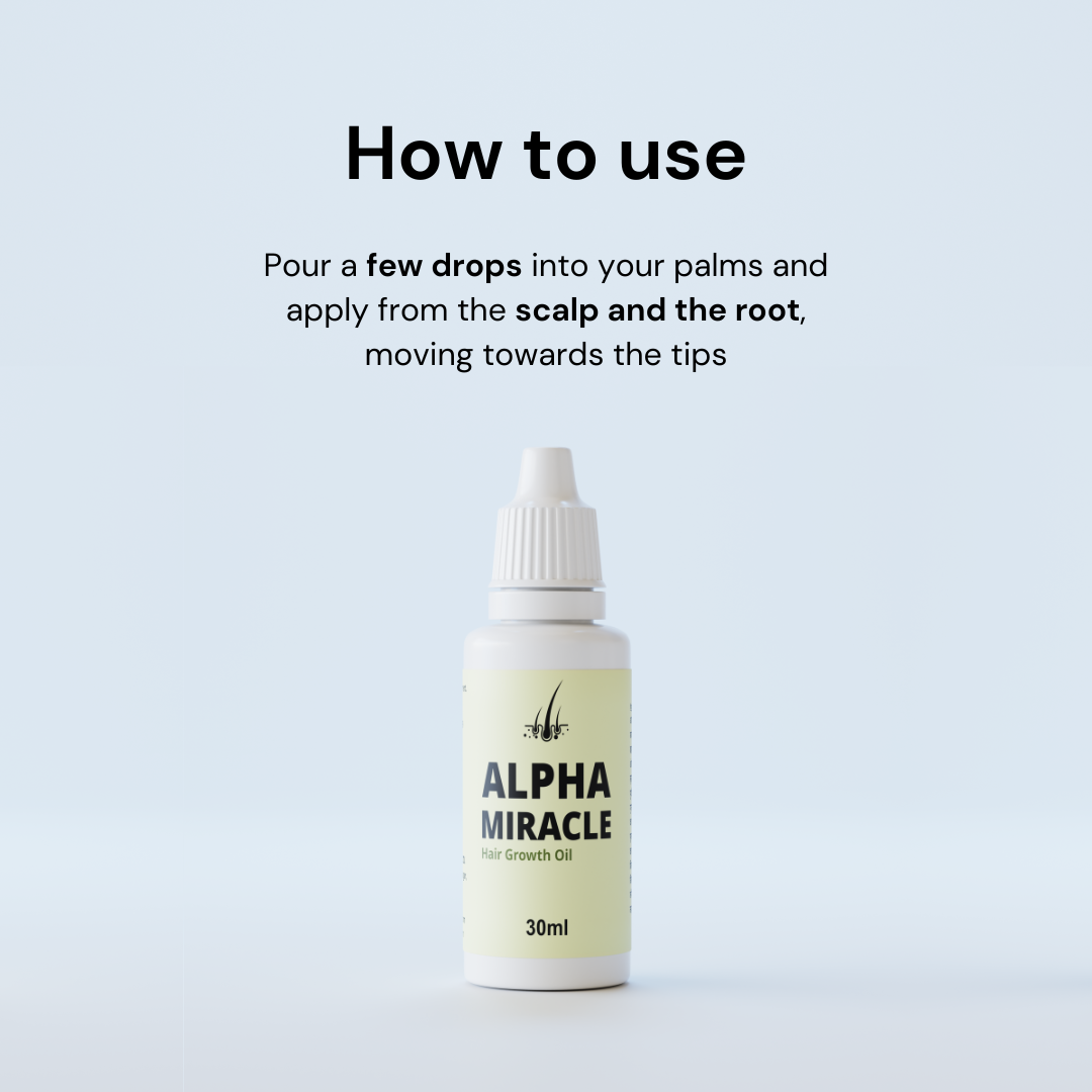 How to use Alpha Miracle ayurvedic hair oil for hair growth