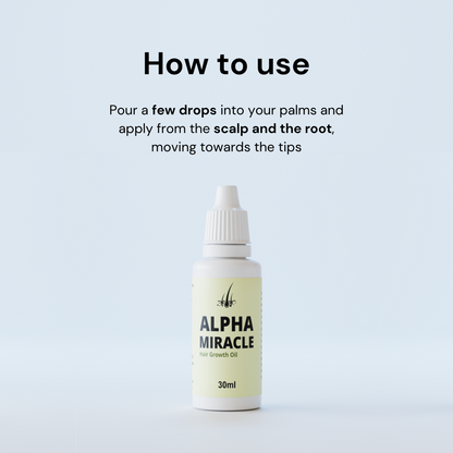 How to use Alpha Miracle ayurvedic hair oil for hair growth