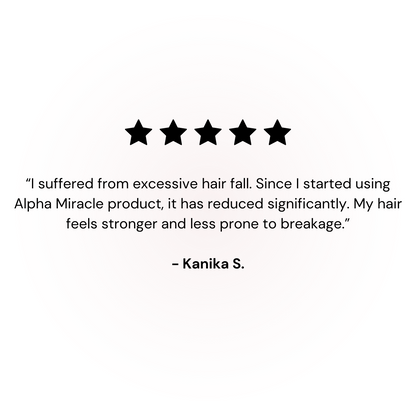 Review for Alpha Miracle ayurvedic hair oil for hair growth
