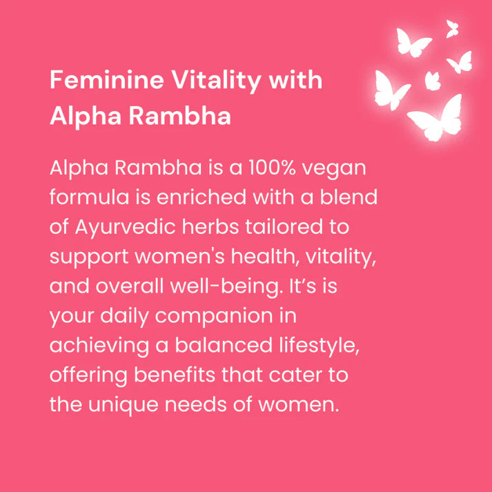 Alpha Rambha Ayurvedic Feminine Intimate Wellness Powder