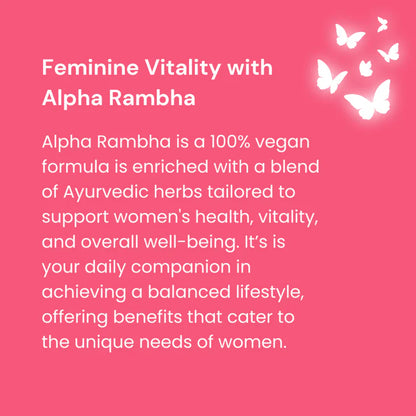 Alpha Rambha Ayurvedic Feminine Intimate Wellness Powder