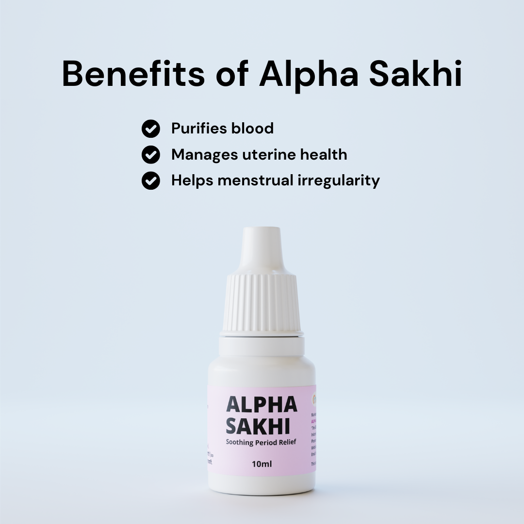 Alpha Sakhi Period Pain Relief Drops