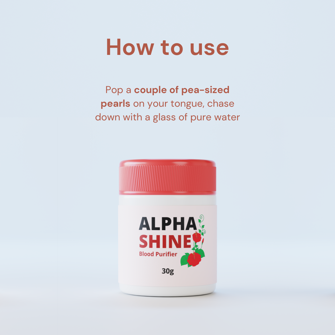 How to use Alpha Shine Ayurvedic Medicine for Blood Purifier