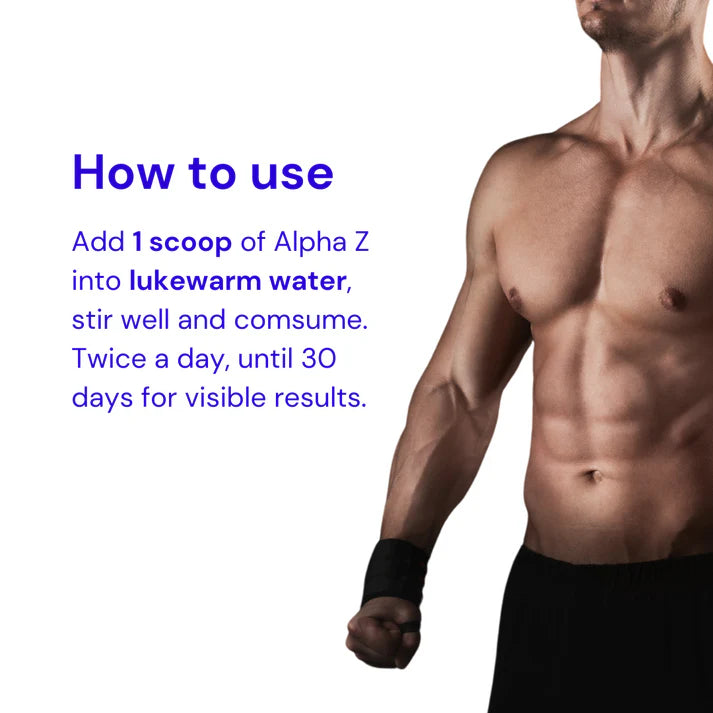 How to use Alpha Z Ayurvedic Male Testosterone Booster