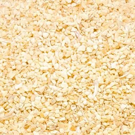 Freeze dried garlic granules